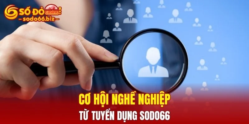 Cơ hội nghề nghiệp từ tuyển dụng Sodo66