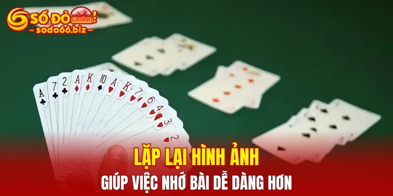 Lặp lại hình ảnh giúp việc nhớ bài dễ dàng hơn